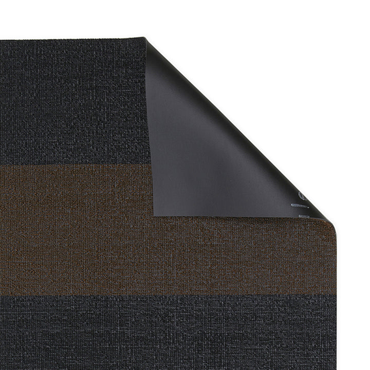 chilewich | big mat 91x152cm (36x60") | duo stripe mocha