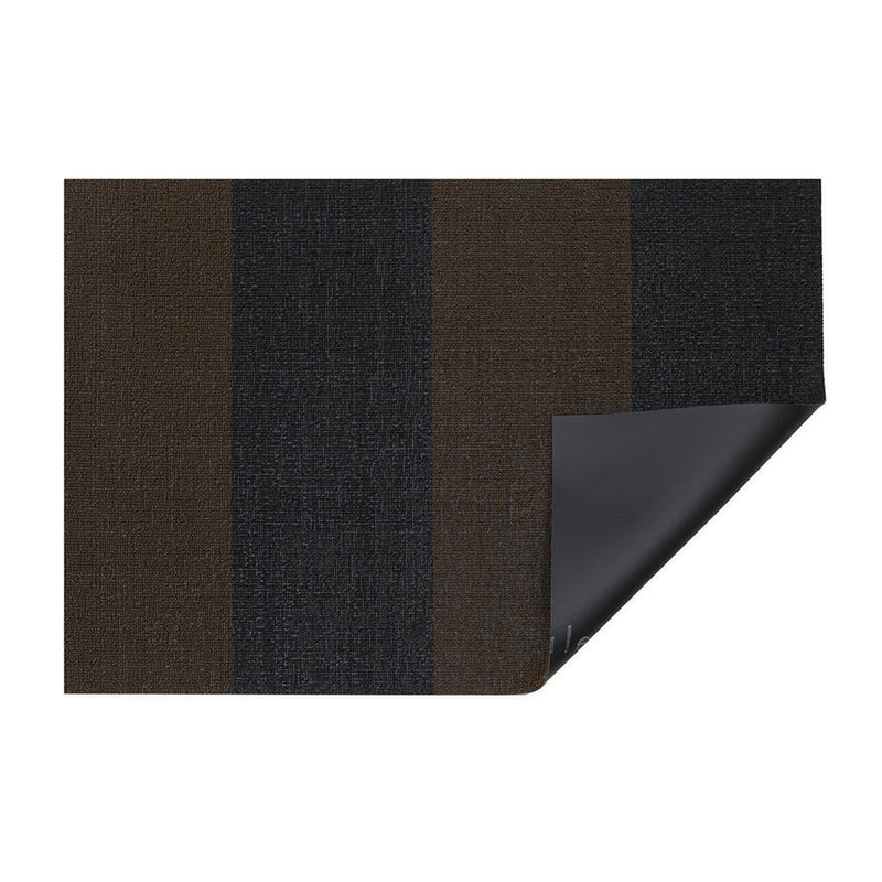 chilewich | large doormat 61x91cm (24x36") | duo stripe mocha