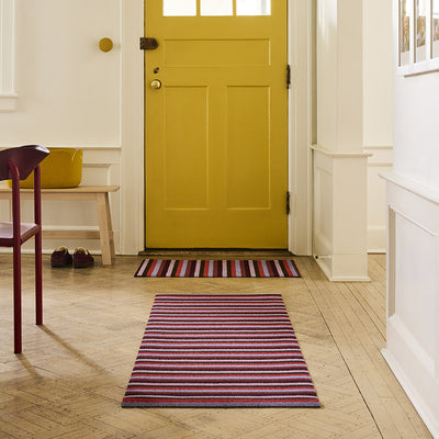 chilewich | runner mat 61x183cm (24x72") | even stripe berry