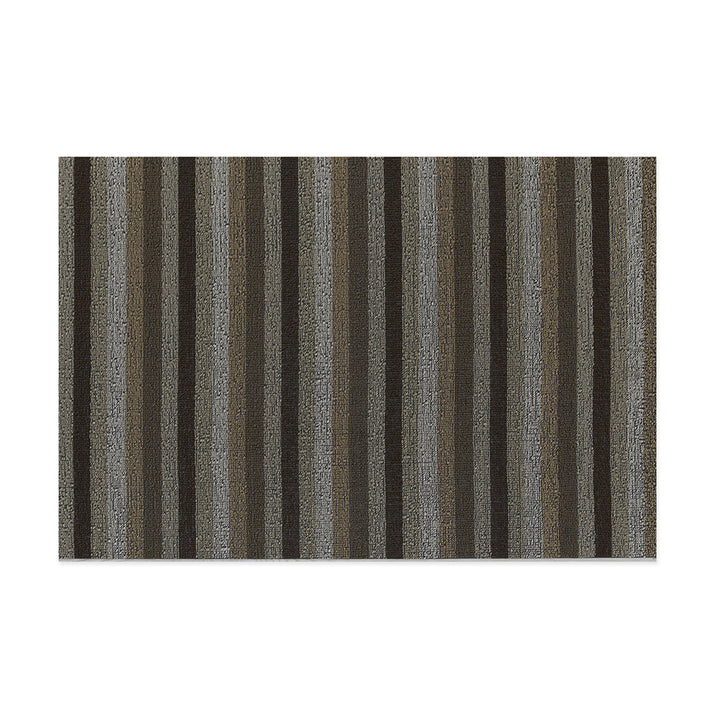 chilewich | utility doormat 61x91cm (24x36") | even stripe mocha