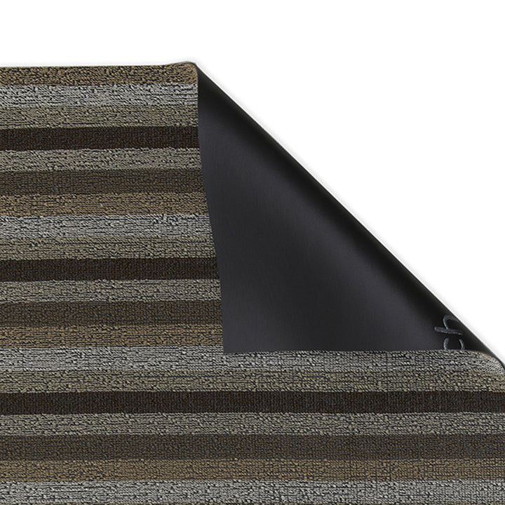 chilewich | big mat 91x152cm (36x60") | even stripe mocha