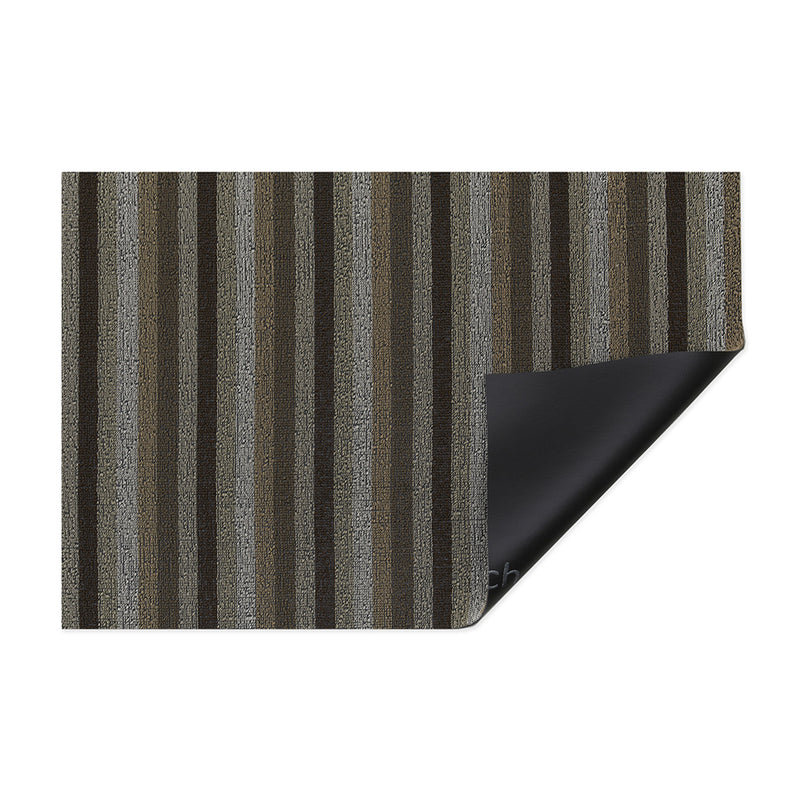 chilewich | big mat 91x152cm (36x60") | even stripe mocha