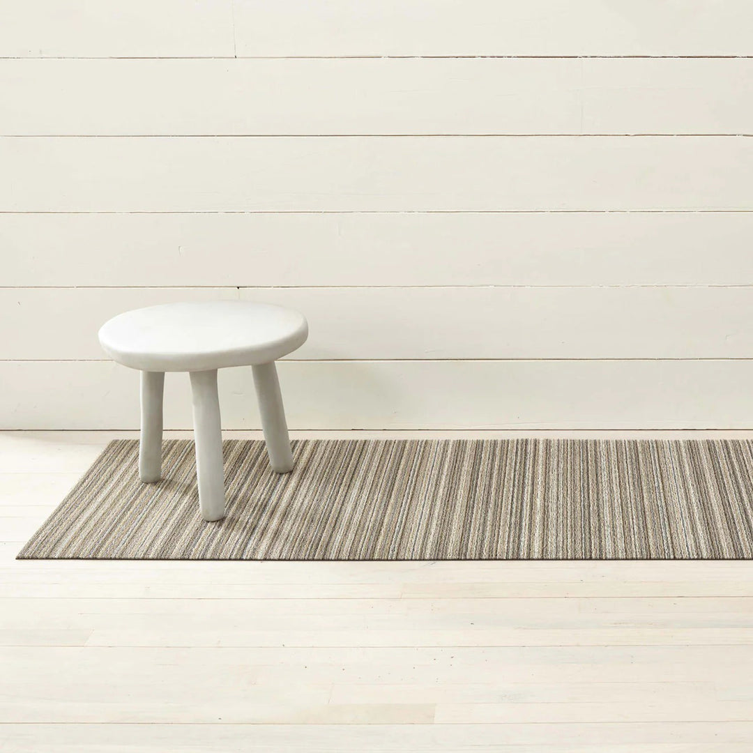 chilewich | runner mat 61x183cm (24x72") | skinny stripe birch