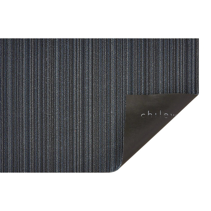 chilewich | runner mat 61x183cm (24x72") | skinny stripe blue