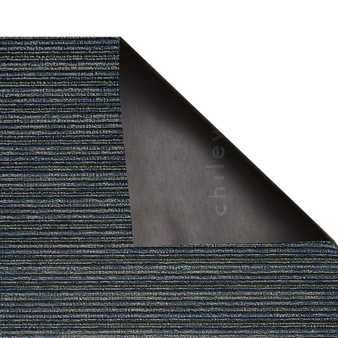 chilewich | big mat 91x152cm (36x60") | skinny stripe forest