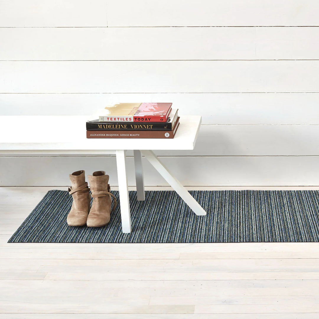 chilewich | runner mat 61x183cm (24x72") | skinny stripe forest