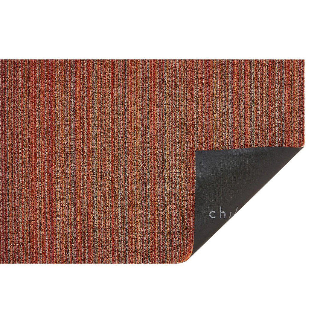 chilewich | runner mat 61x183cm (24x72") | skinny stripe orange