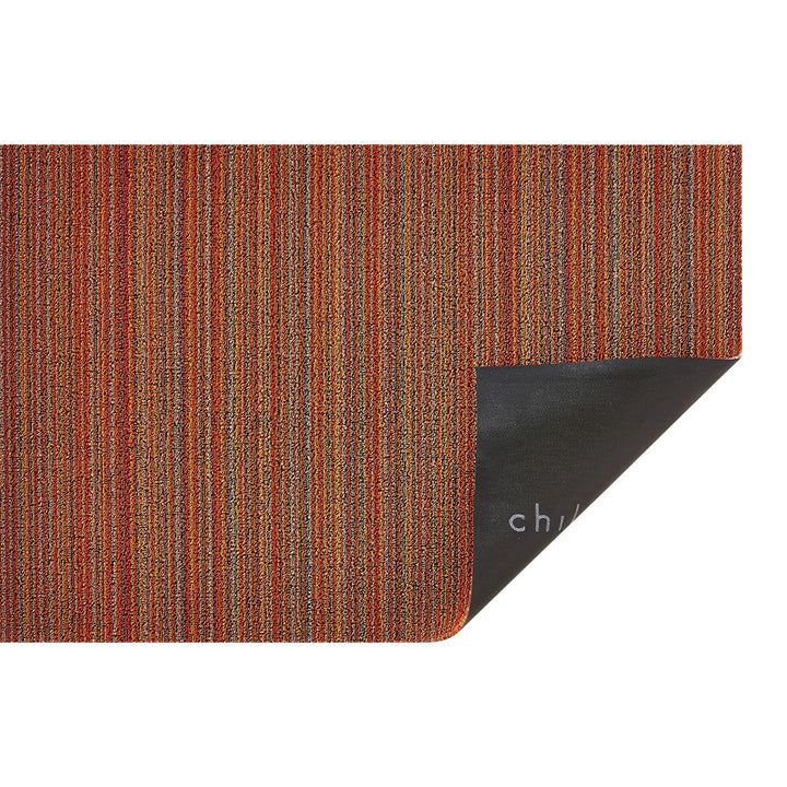 chilewich | runner mat 61x183cm (24x72") | skinny stripe orange