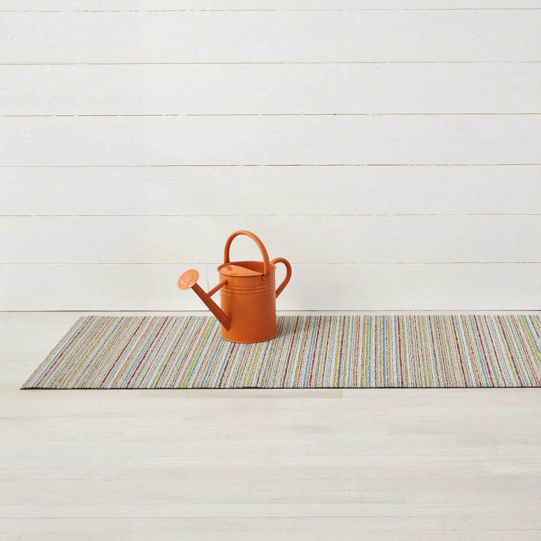 chilewich | runner mat 61x183cm (24x72") | skinny stripe soft multi