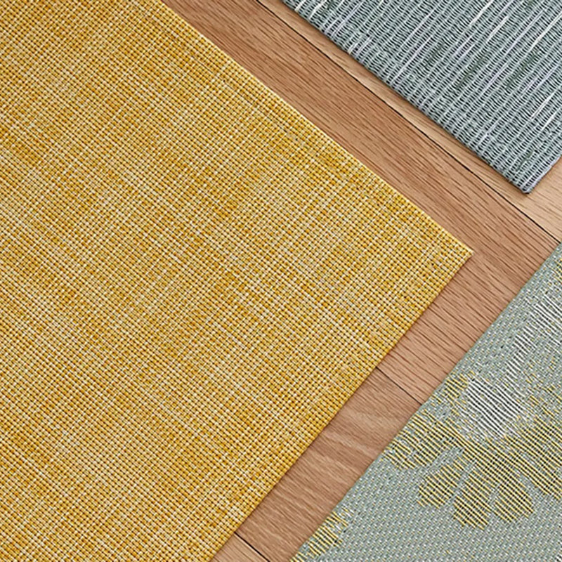 chilewich | woven floormat 59x92cm (23x36") | mini basketweave ochre