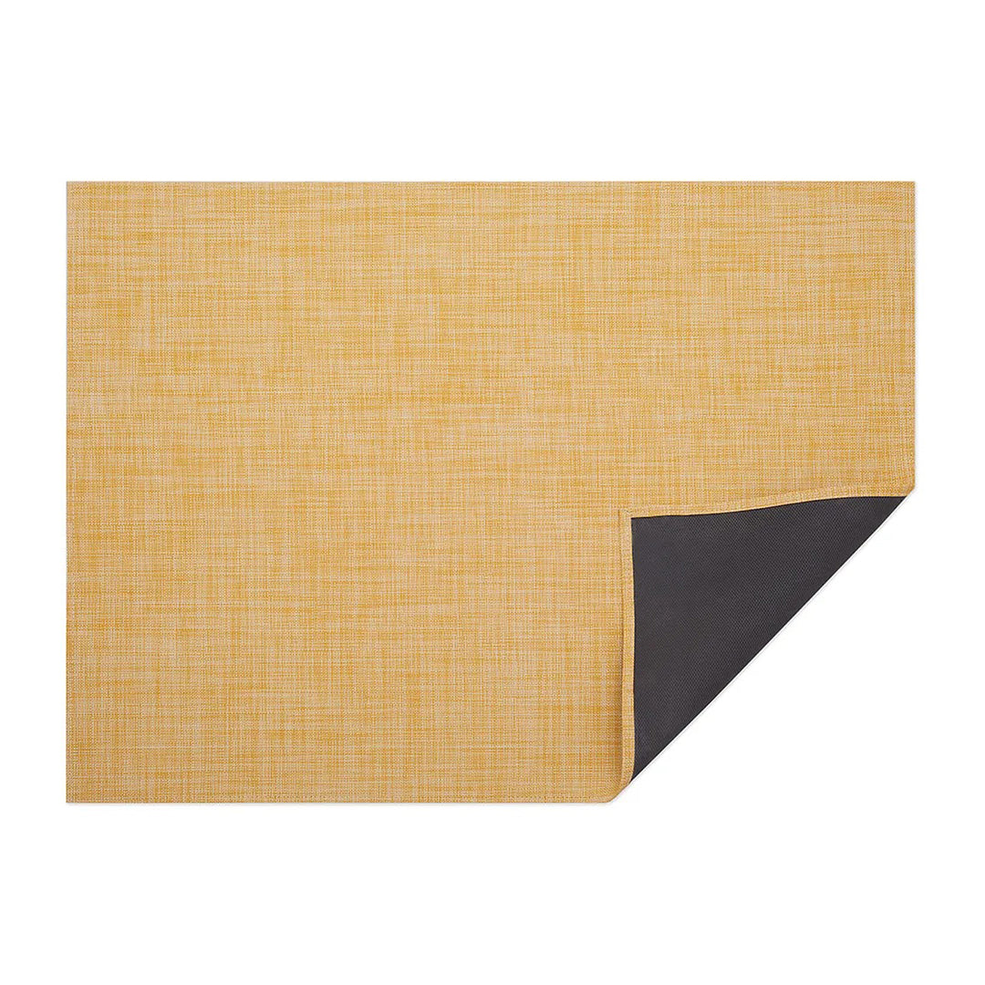 chilewich | woven floormat 59x92cm (23x36") | mini basketweave ochre
