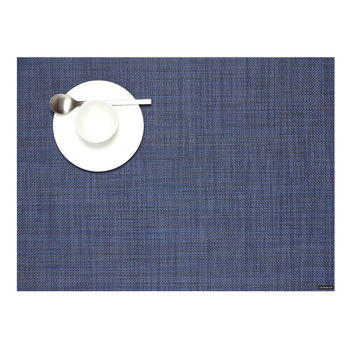 chilewich | placemat rectangle | mini basketweave indigo