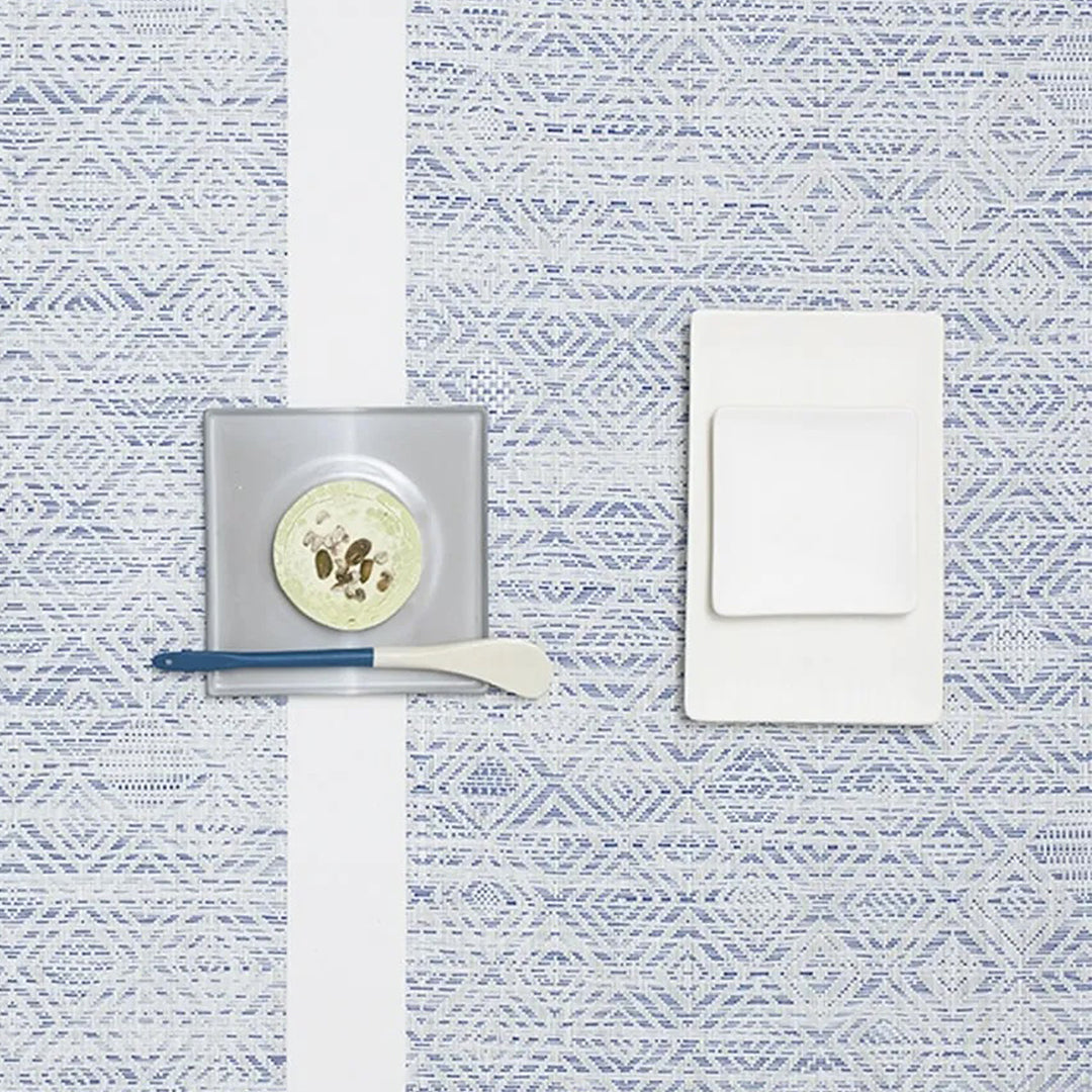 chilewich | placemat rectangle | mosaic blue ~ DC