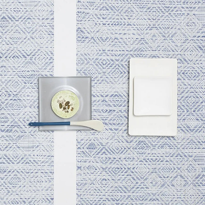 chilewich | placemat rectangle | mosaic blue ~ DC