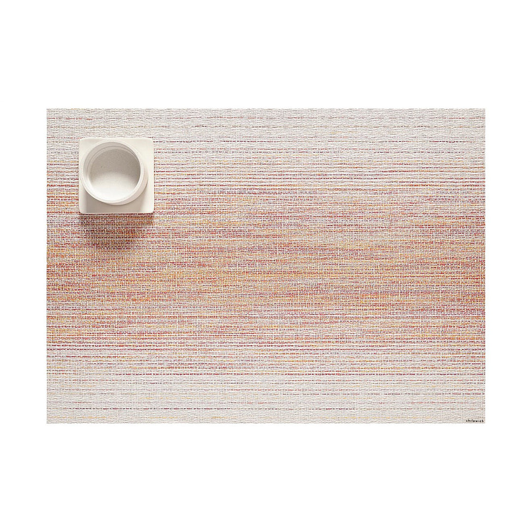 chilewich | placemat rectangle | ombre sunrise ~ DC