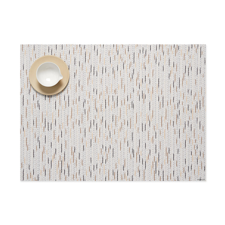 chilewich | placemat rectangle | pepper sesame