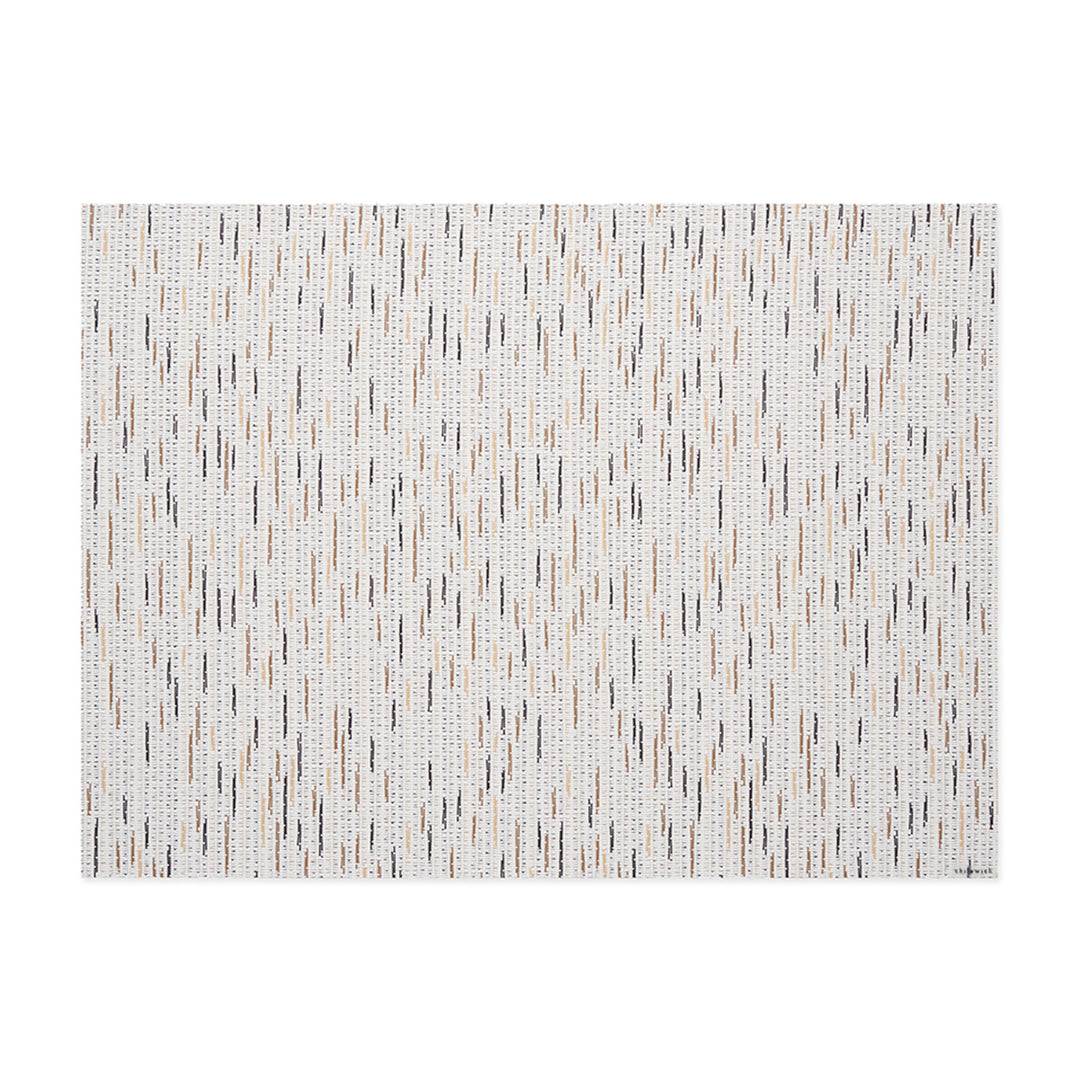 chilewich | placemat rectangle | pepper sesame