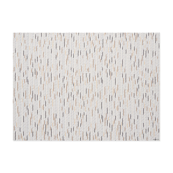 chilewich | placemat rectangle | pepper sesame