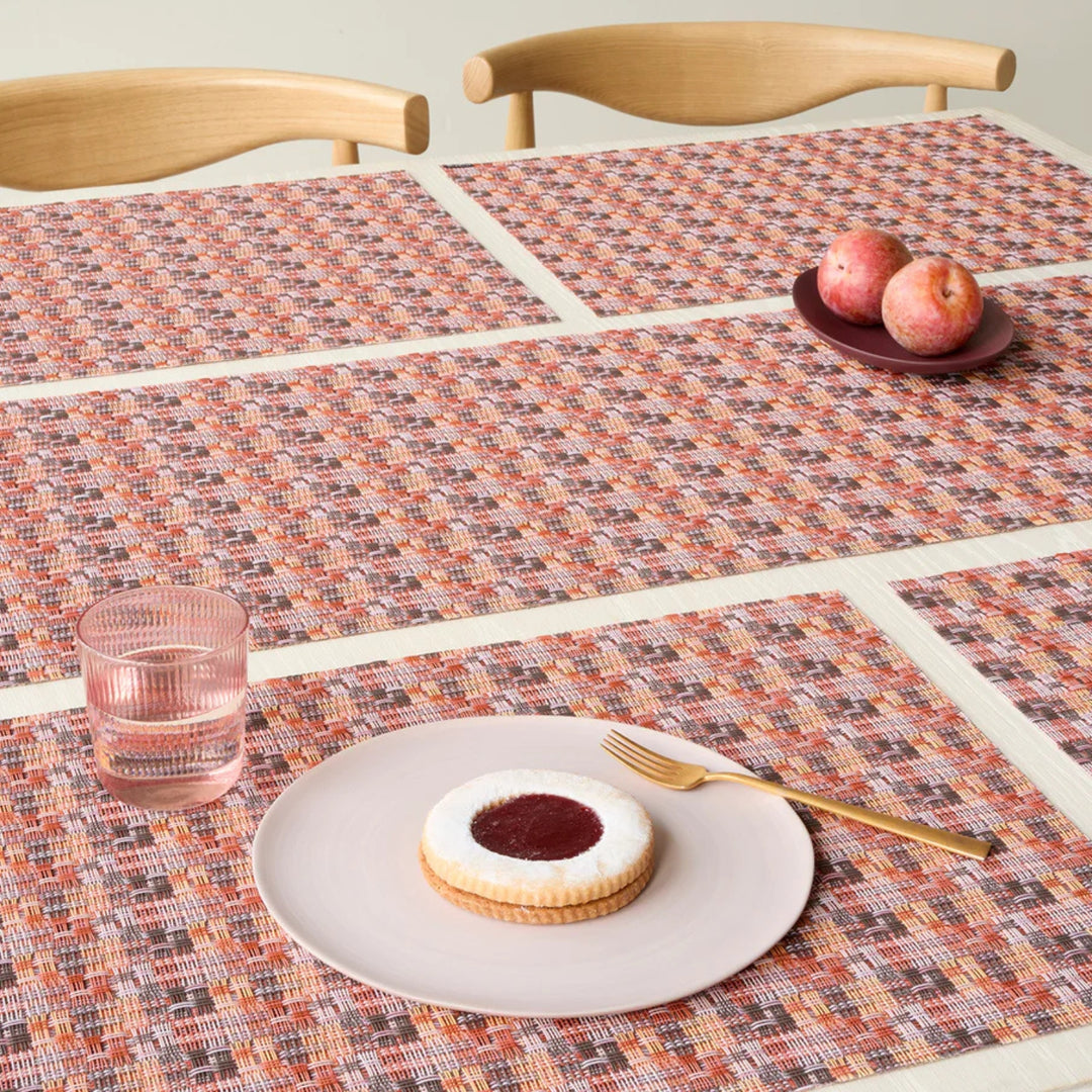 chilewich | placemat rectangle | fable sorbet