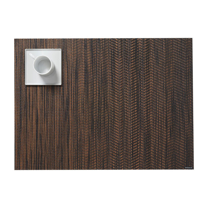 chilewich | placemat rectangle | wave tiger eye