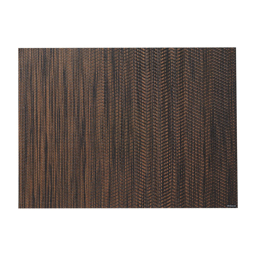 chilewich | placemat rectangle | wave tiger eye