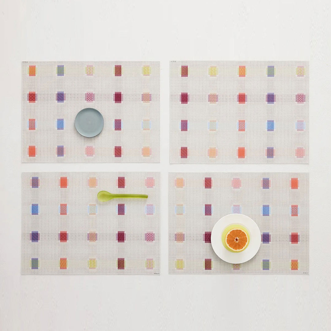 chilewich | placemat rectangle | sampler multi