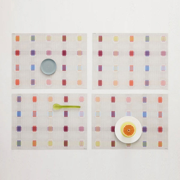 chilewich | placemat rectangle | sampler multi
