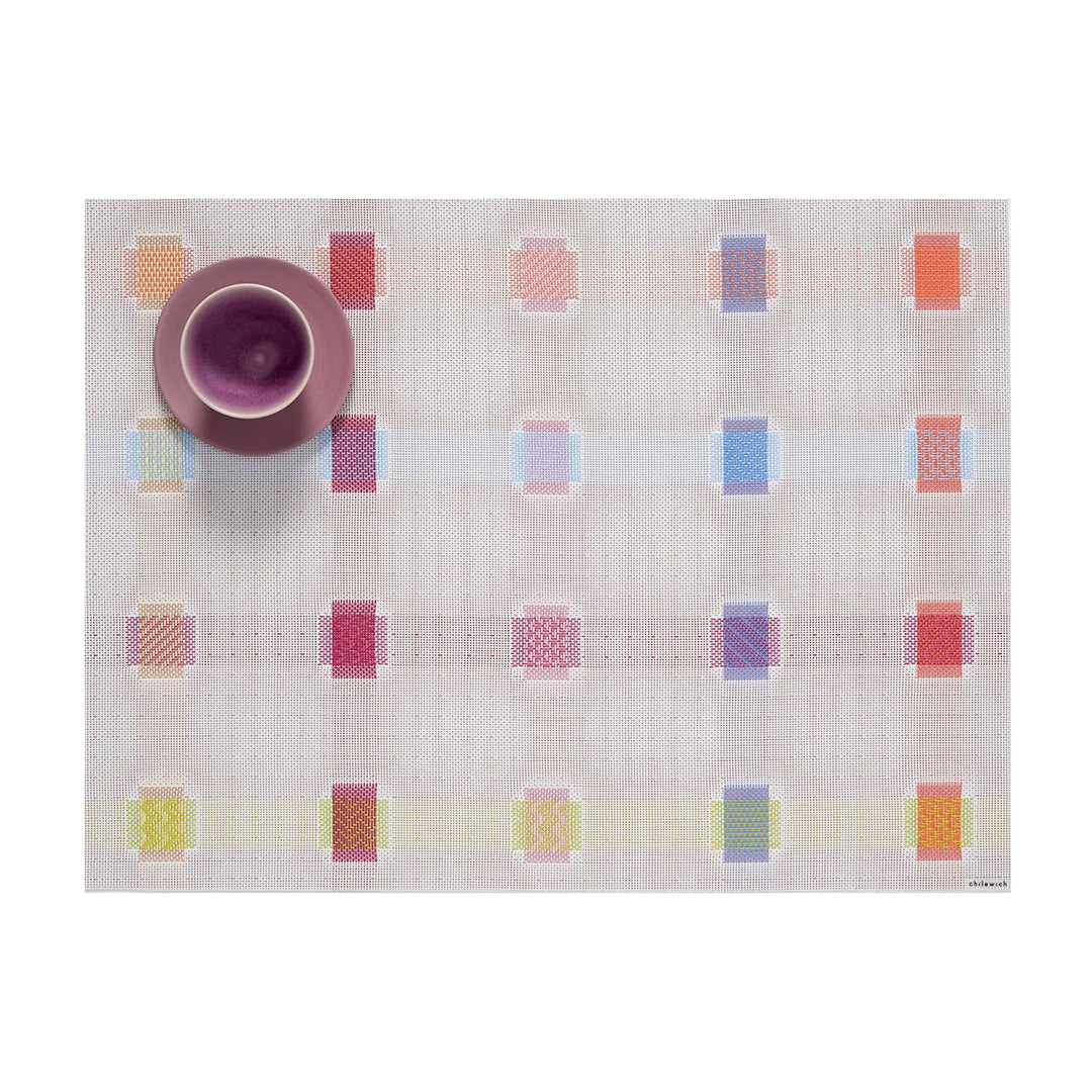 chilewich | placemat rectangle | sampler multi