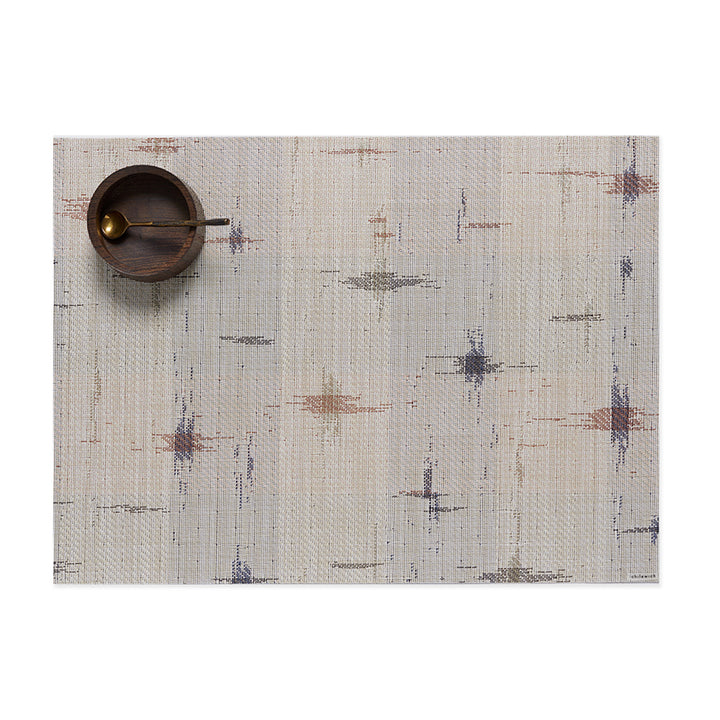 chilewich | placemat rectangle | spark almond