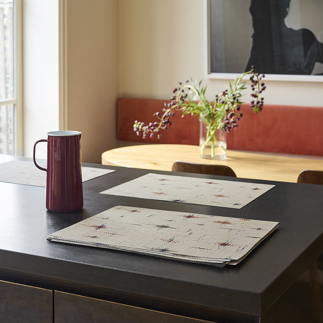 chilewich | placemat rectangle | spark almond