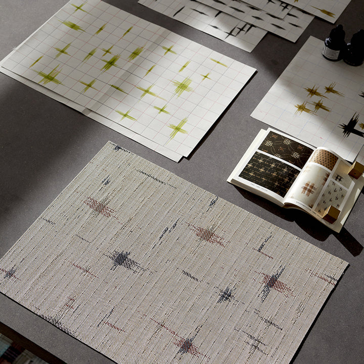 chilewich | placemat rectangle | spark almond