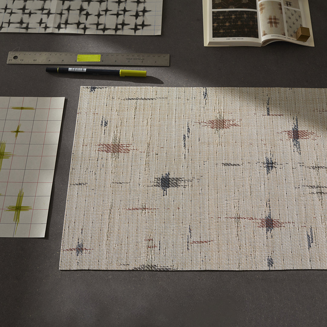 chilewich | placemat rectangle | spark almond