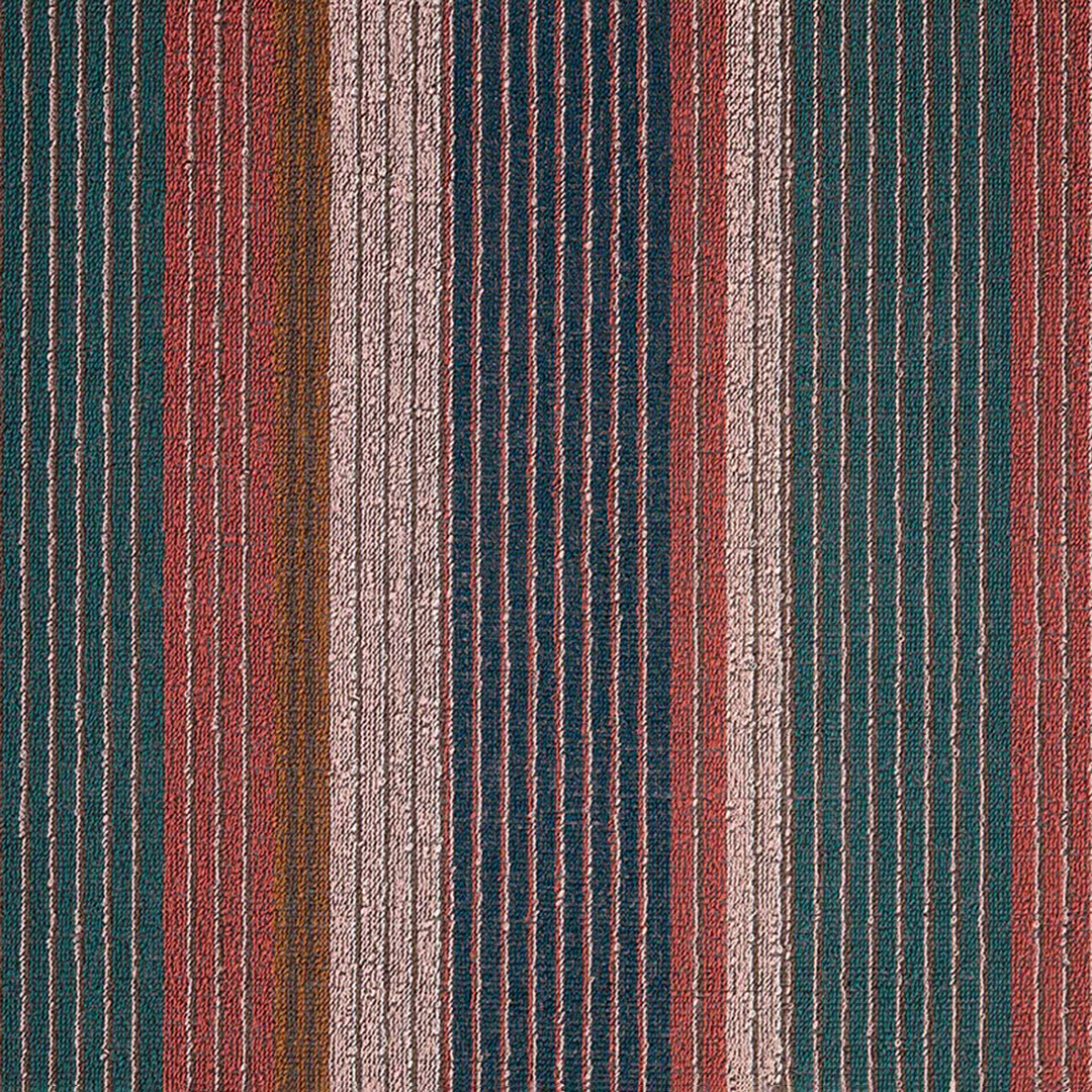 chilewich | shag utility doormat 61x91cm (24x36") | pleat stripe raspberry