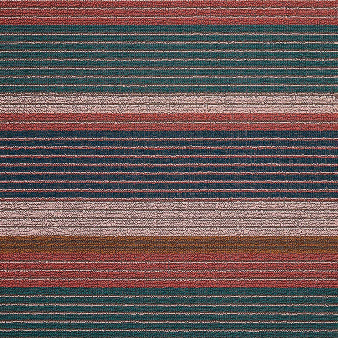 chilewich | doormat 46x71cm (18x28") | pleat stripe raspberry