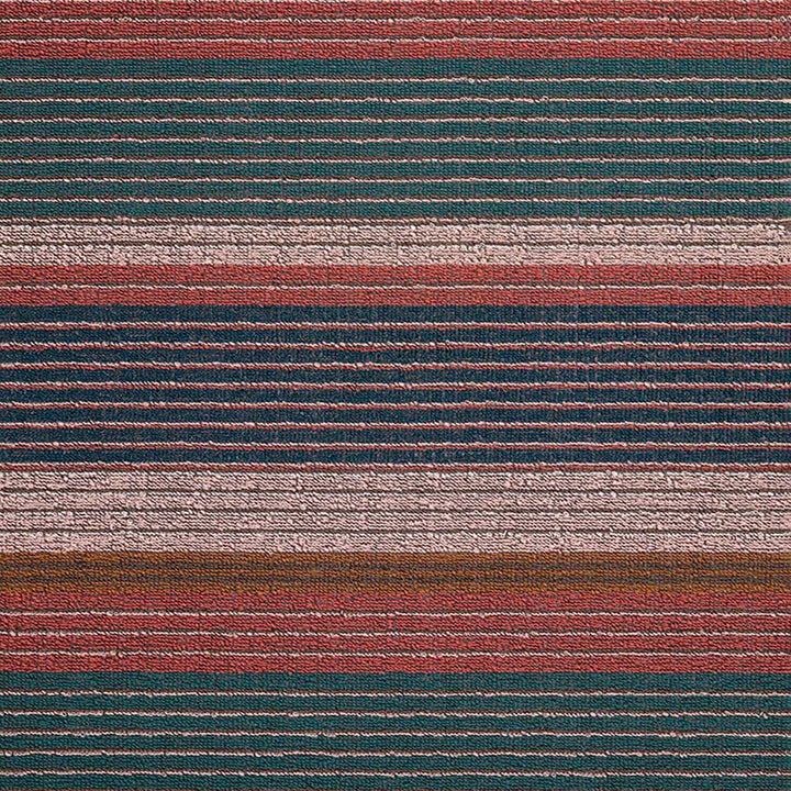 chilewich | doormat 46x71cm (18x28") | pleat stripe raspberry