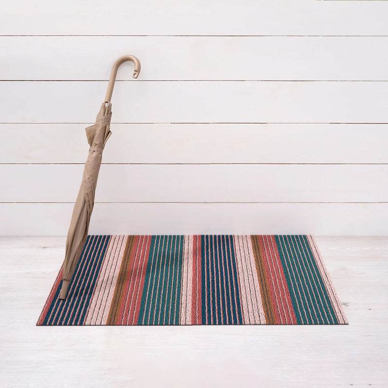 chilewich | large doormat 61x91cm (24x36") | pleat raspberry