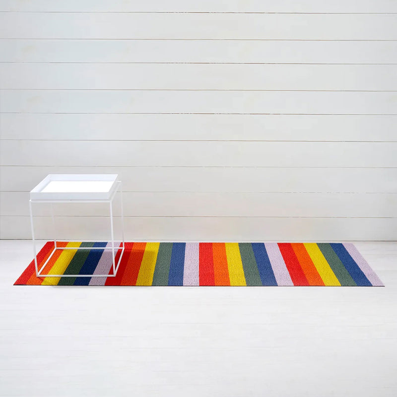 chilewich | large doormat | 61x91cm (24x36") | pride stripe