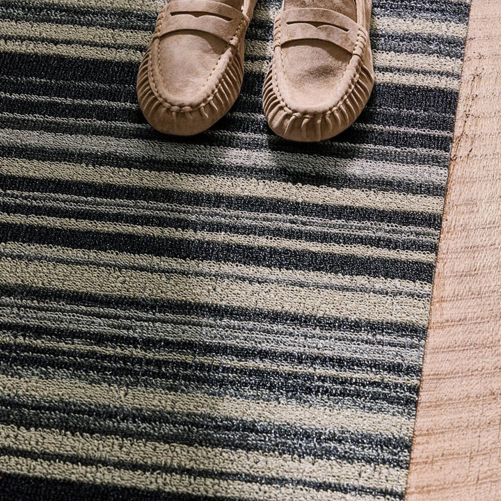 chilewich | shag runner 61x183cm (24x72") | echo stripe shadow