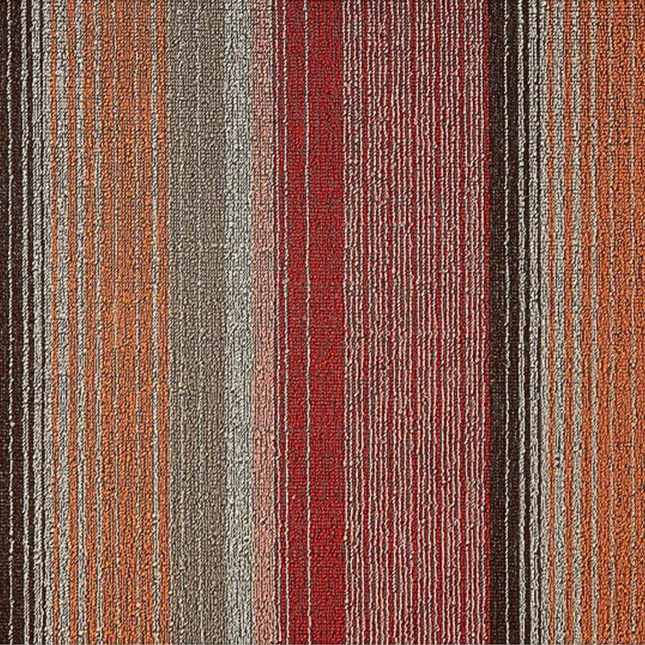 chilewich | runner mat 61x183cm (24x72") | pop stripe paprika