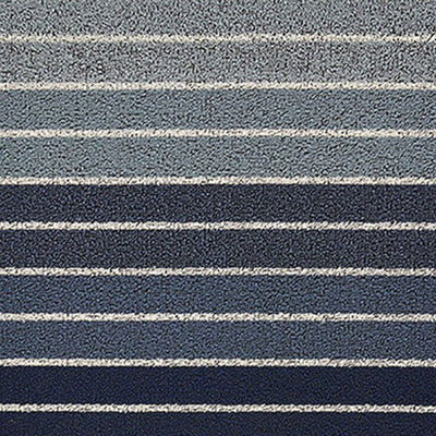 chilewich | doormat 46x71cm (18x28") | block stripe denim