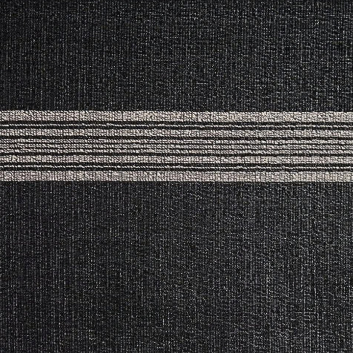 chilewich | shag doormat 46x71cm (18x28") | relay stripe coal