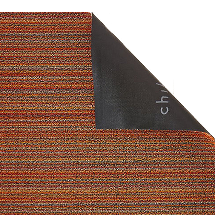 chilewich | doormat 46x71cm (18x28") | skinny stripe orange