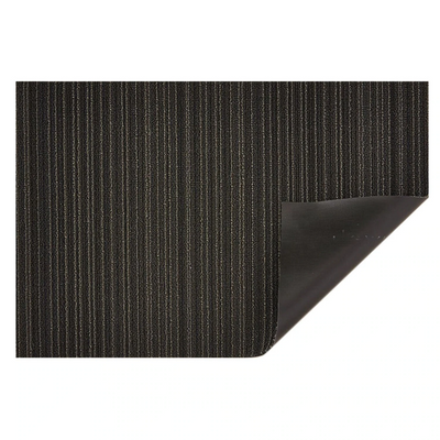 chilewich | runner mat 61x183cm (24x72") | skinny stripe steel
