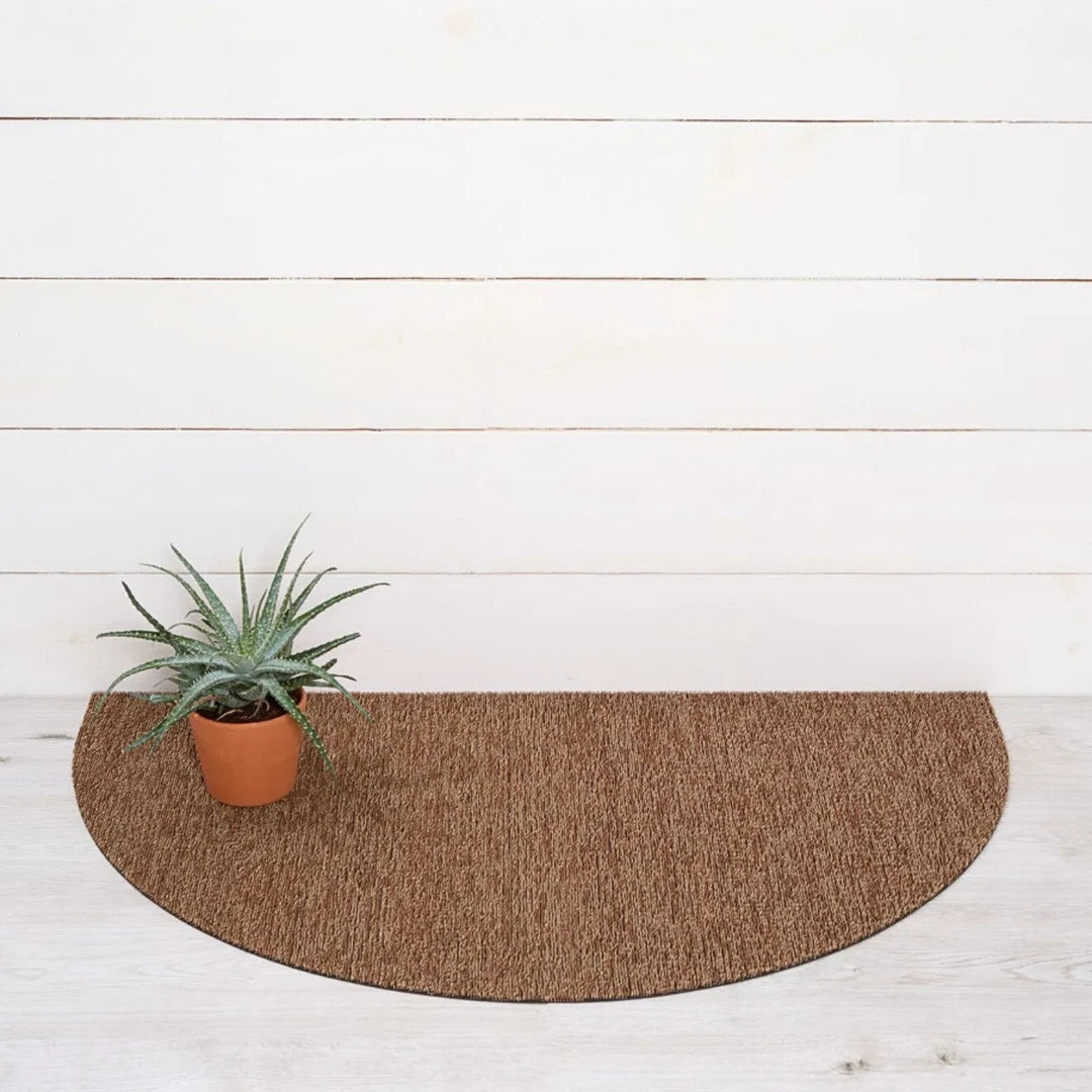 chilewich | welcome doormat | heathered tannin