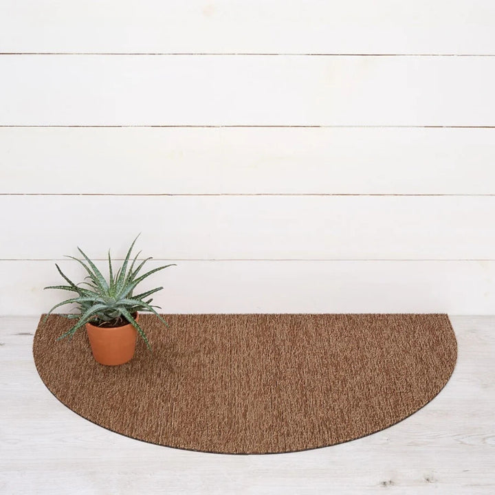chilewich | welcome doormat | heathered tannin