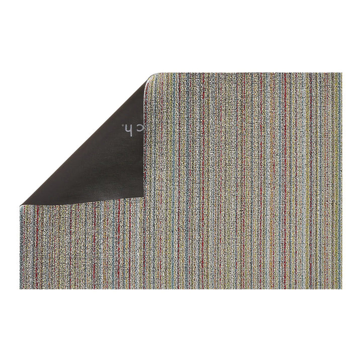 chilewich | utility doormat 61x91cm (24x36") | skinny stripe soft multi