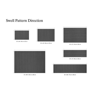 chilewich | woven floormat 59x92cm (23x36") | swell stone - DC