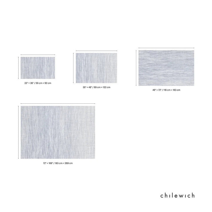 chilewich | shag doormat 46x71cm (18x28") | heathered ivy