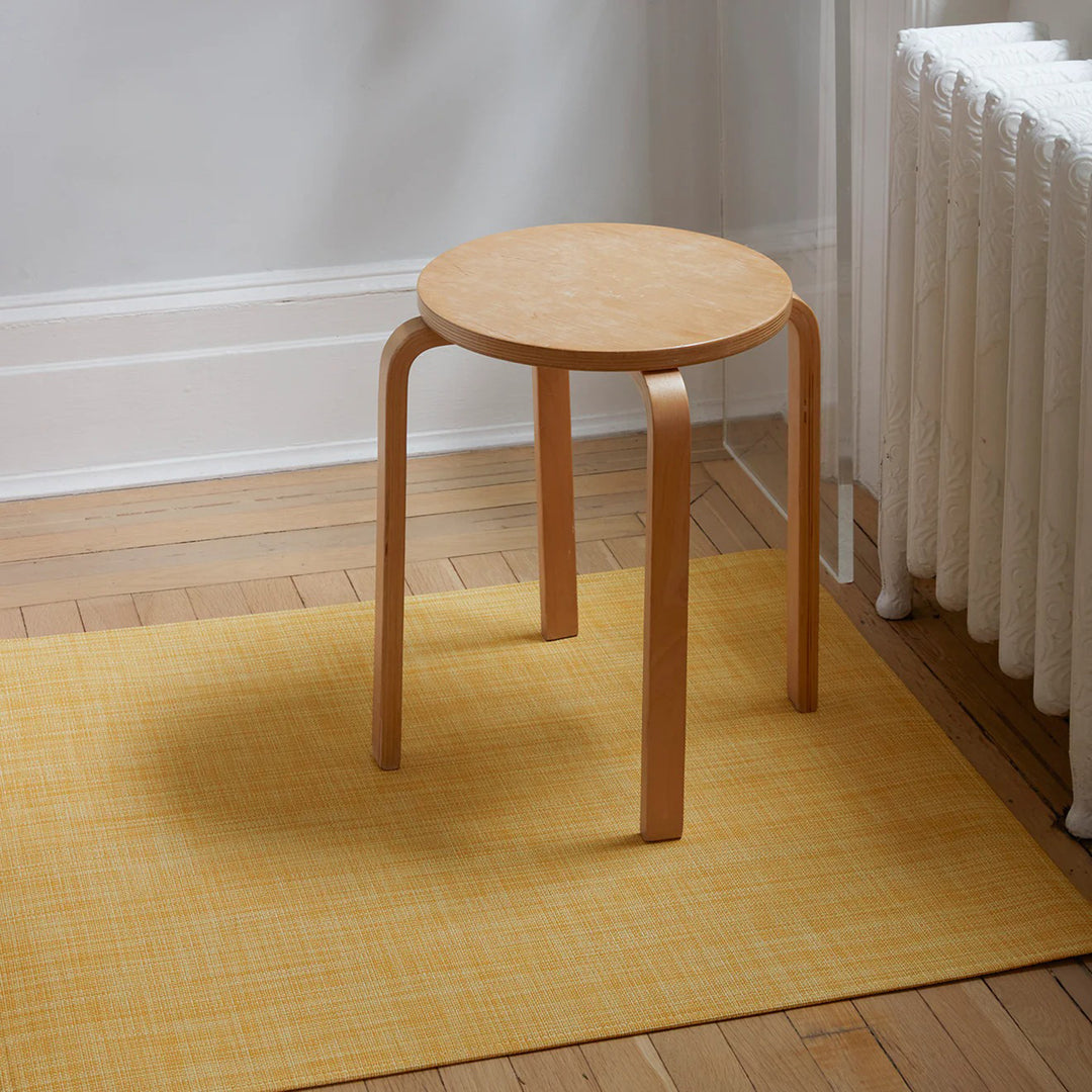 chilewich | woven floor runner 66x183cm (26x72") | mini basketweave ochre