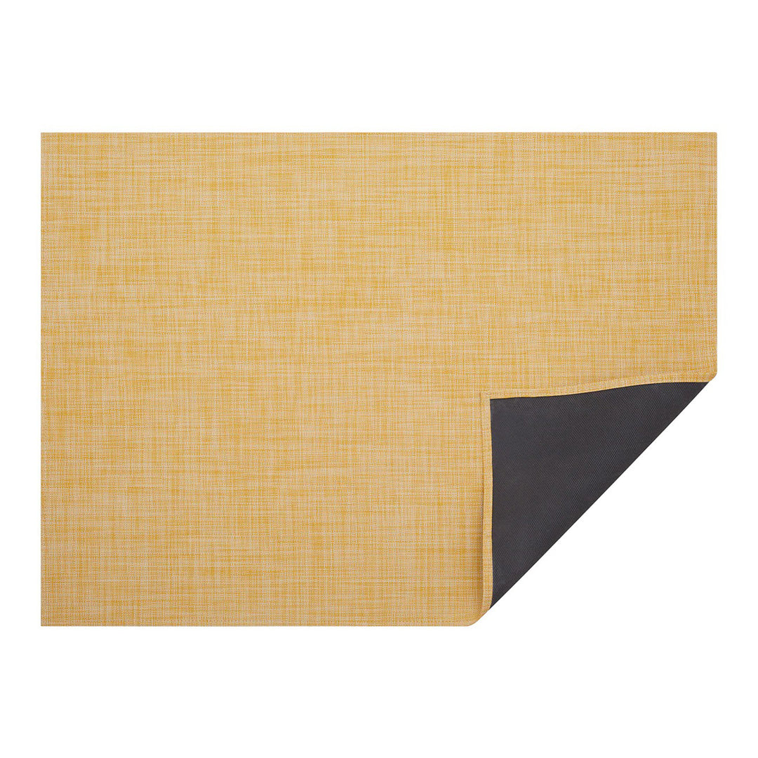 chilewich | woven floor runner 66x183cm (26x72") | mini basketweave ochre